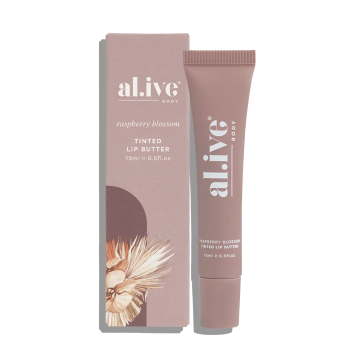 al.ive body Tinted Lip Butter - Raspberry Blossom