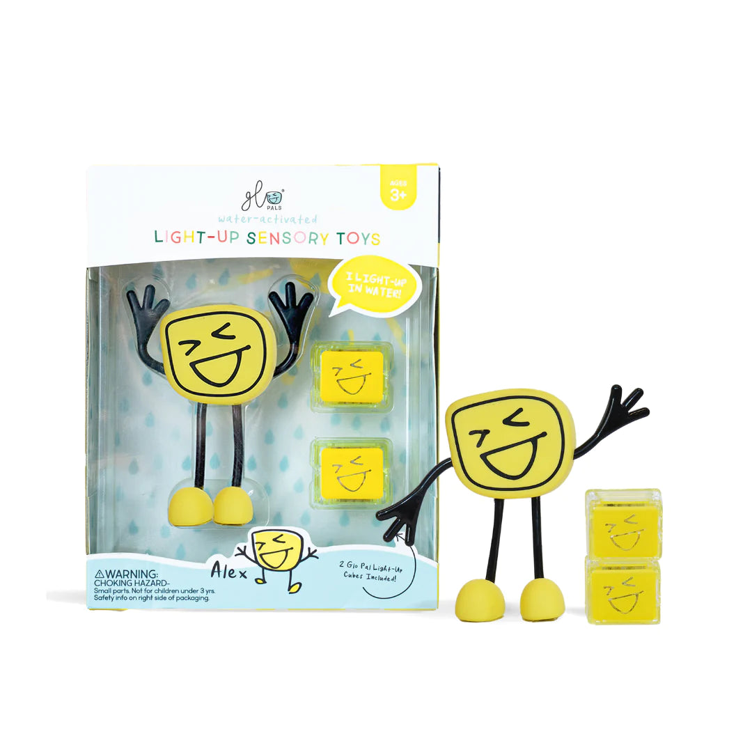Glo Pals Light-up Sensory Toy - Alex | Yellow