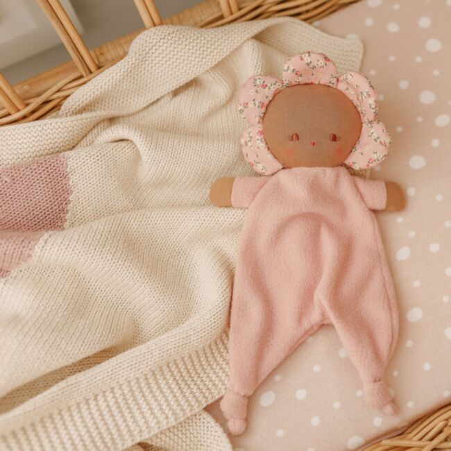 Alimrose Posy Heart Flower Baby Comforter