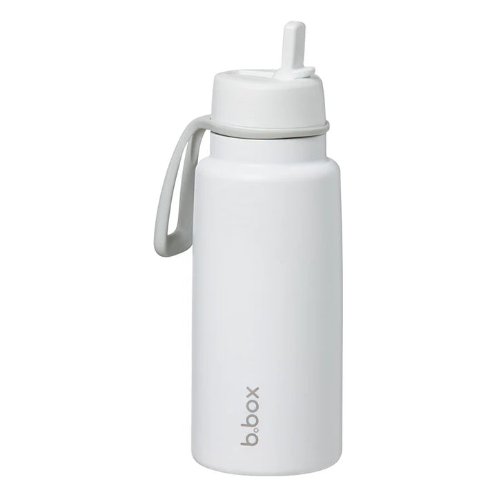 b.box - 1L Insulated Flip Top Drink Bottle - White