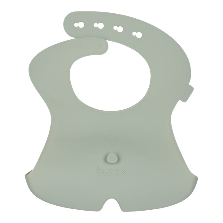 b.box Adjustable Silicone Feeding Bib - Assorted