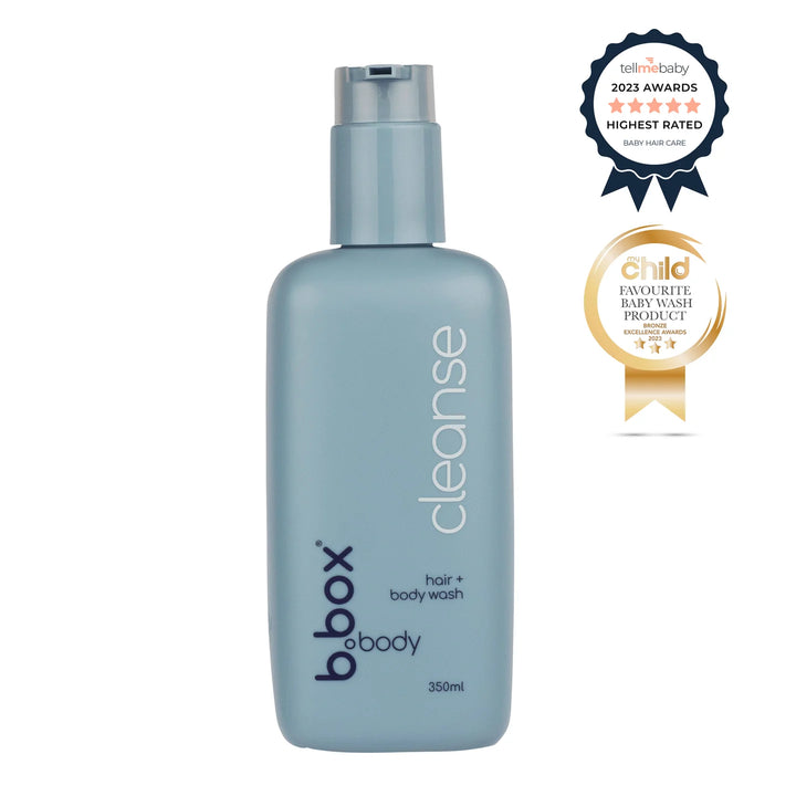 b.box Body Cleanse Gentle Baby Hair & Body Wash 350ml