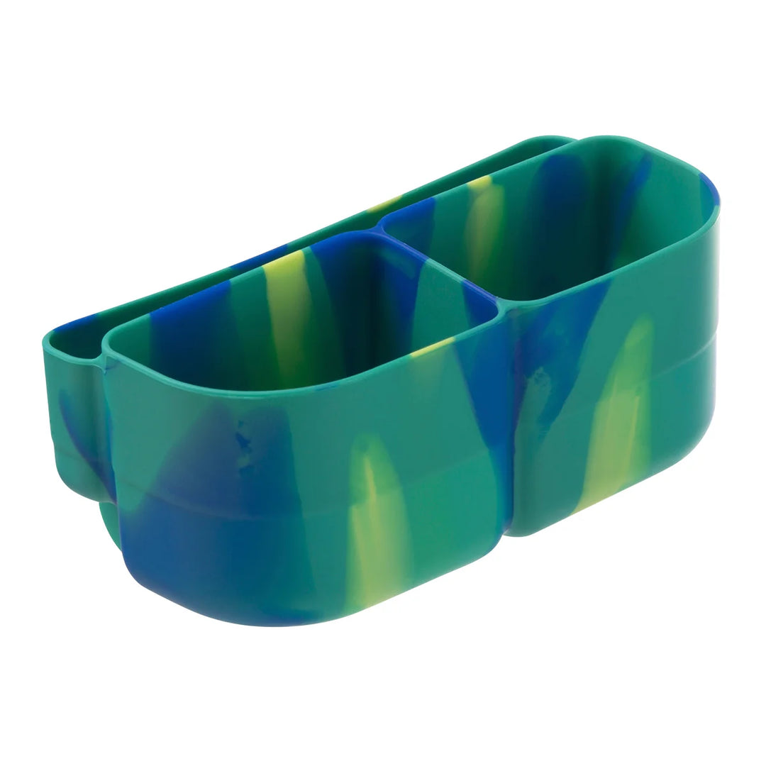 b.box Mini Lunchbox Silicone Bento Tray Insert - Electric Jungle