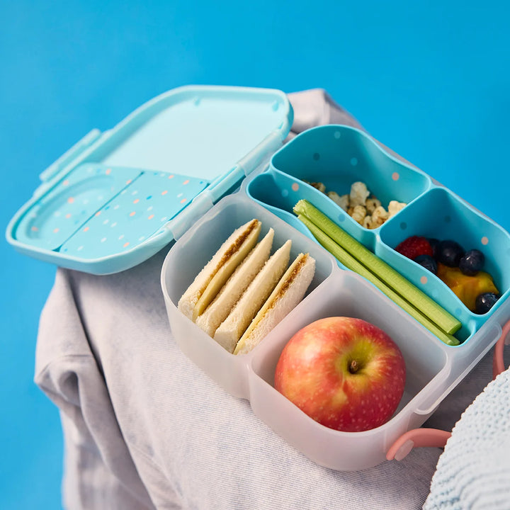 b.box Mini Lunchbox Silicone Bento Tray Insert - Confetti