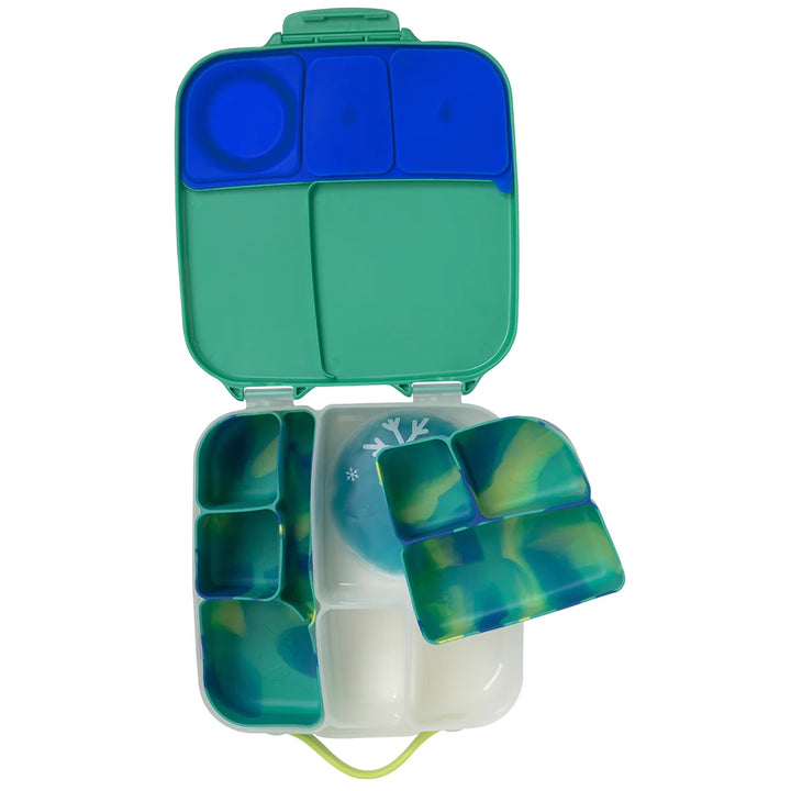 b.box Silicone Lunchbox Bento Buddy - Electric Jungle