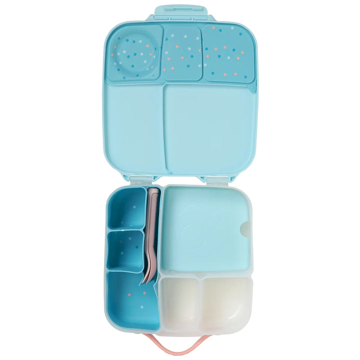 b.box Silicone Lunchbox Bento Tray - Confetti