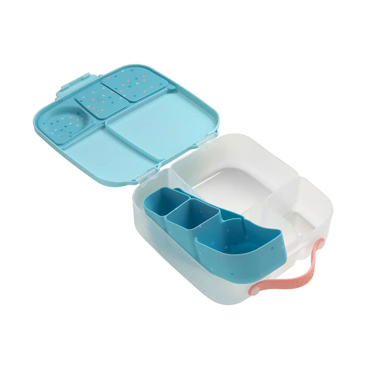 b.box Silicone Lunchbox Bento Tray - Confetti
