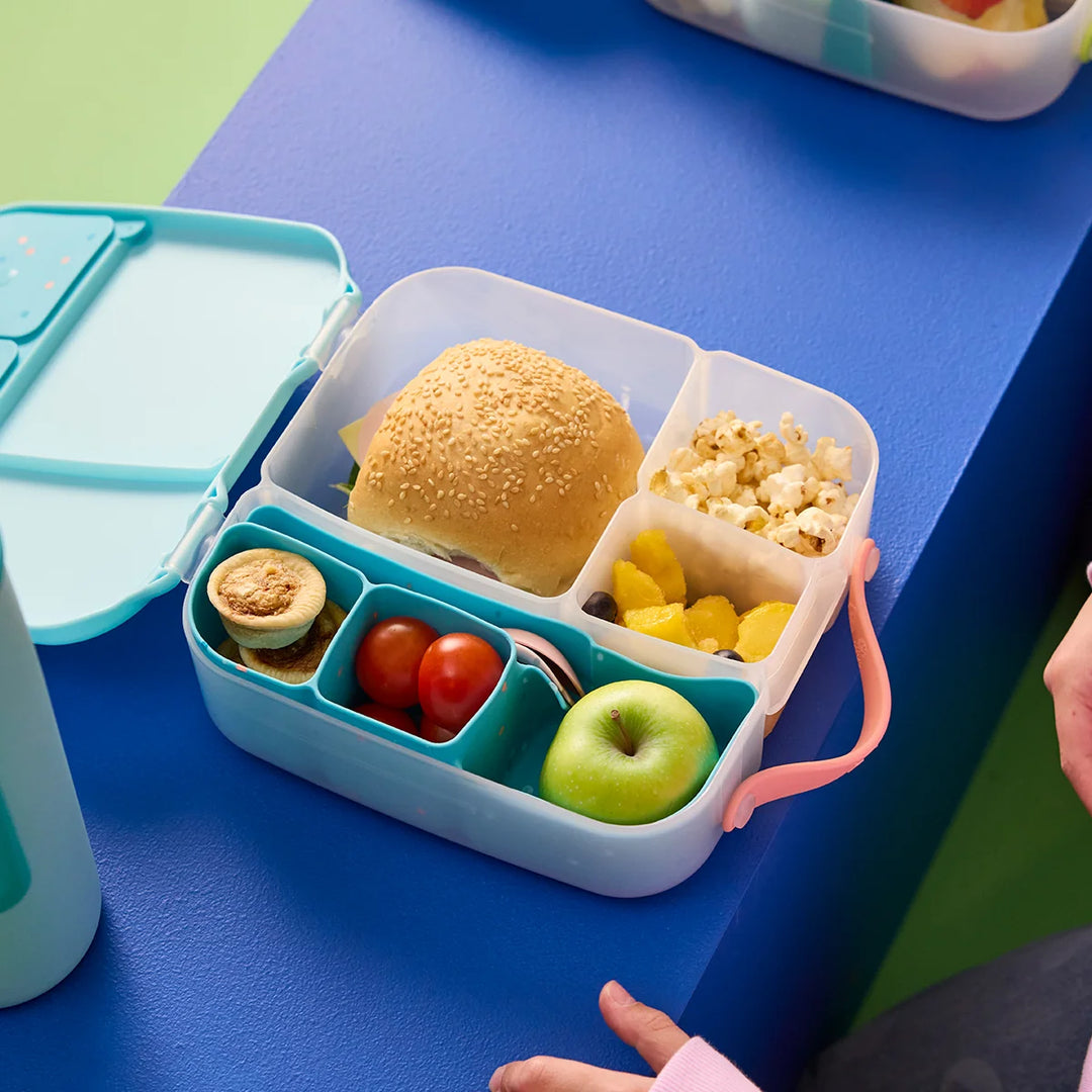 b.box Silicone Lunchbox Bento Tray - Confetti