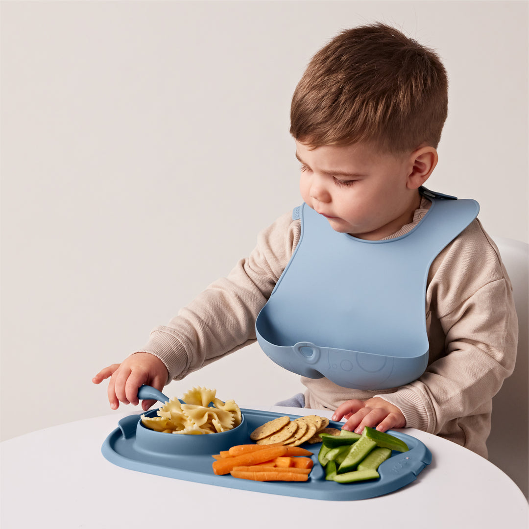 b.box Silicone Roll + Go Mealtime Mat - Assorted