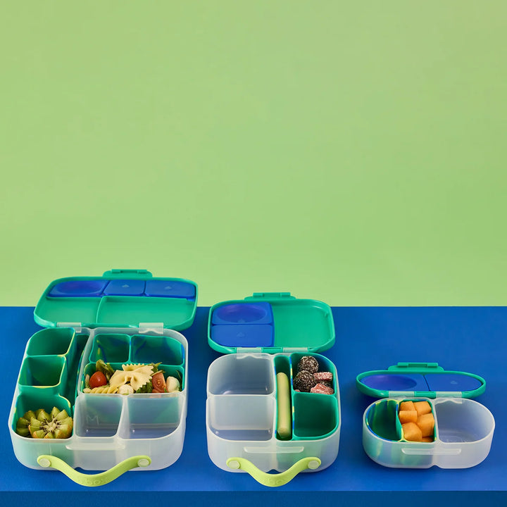 b.box Silicone Snackbox Bento Buddy - Electric Jungle