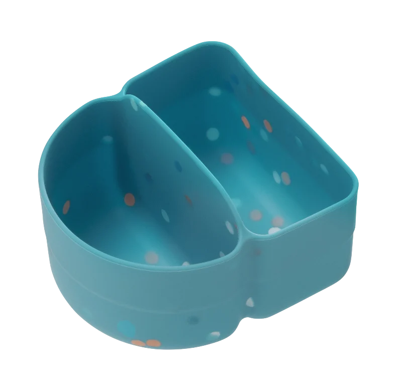 b.box Silicone Snackbox Bento Buddy - Confetti