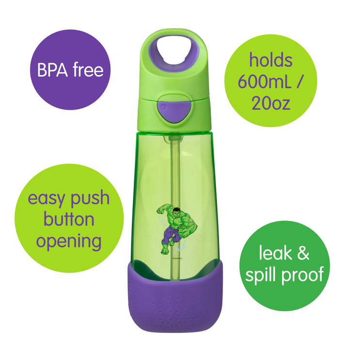 bbox x Marvel Hulk Tritan™ Drink Bottle 600ml