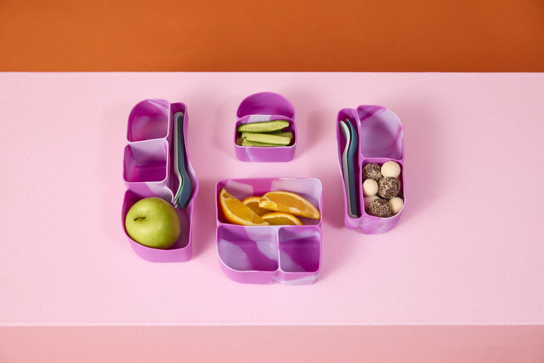 b.box Silicone Lunchbox Bento Buddy - Assorted