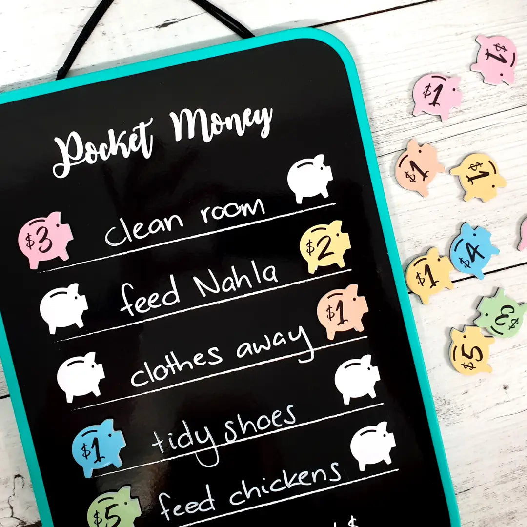 Preppd Kids Pocket Money Hanging Chart