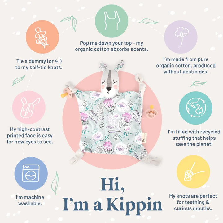 Kippin Organic Cotton Baby Comforter - Banjo the Koala