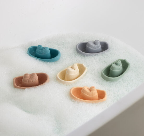Eco-Friendly Bath Boats 6 Pack