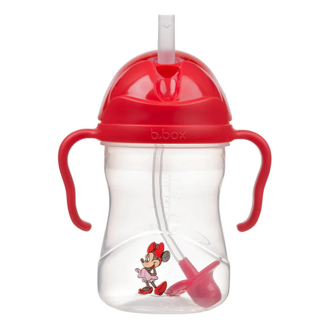bbox Disney Weighted Straw Sippy Cup 240ml - Minnie Mouse