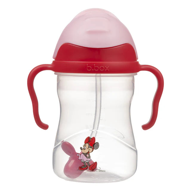 bbox Disney Weighted Straw Sippy Cup 240ml - Minnie Mouse