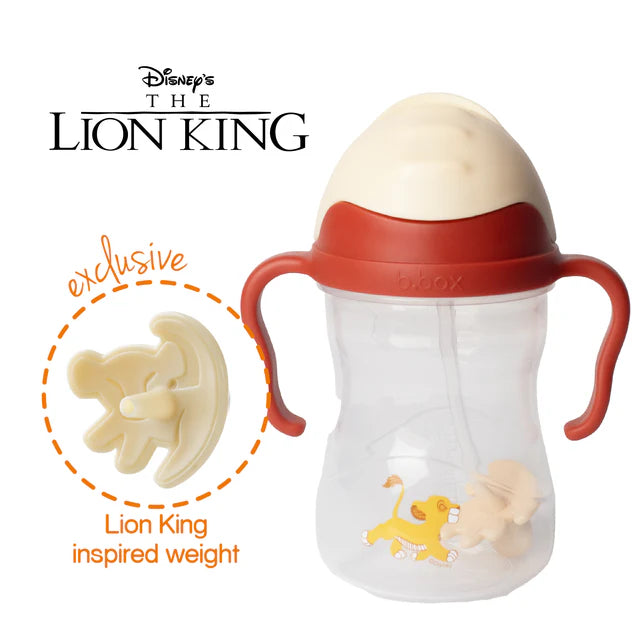 bbox Disney The Lion King Weighted Straw Sippy Cup 240ml - Simba