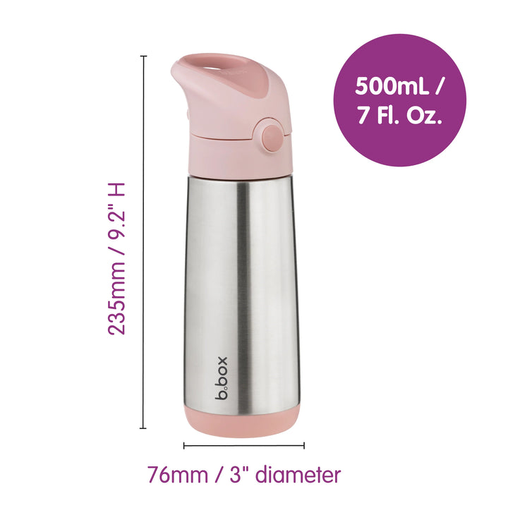 bbox Insulated Drink Bottle Sipper Lid 500ml - Electric Jungle