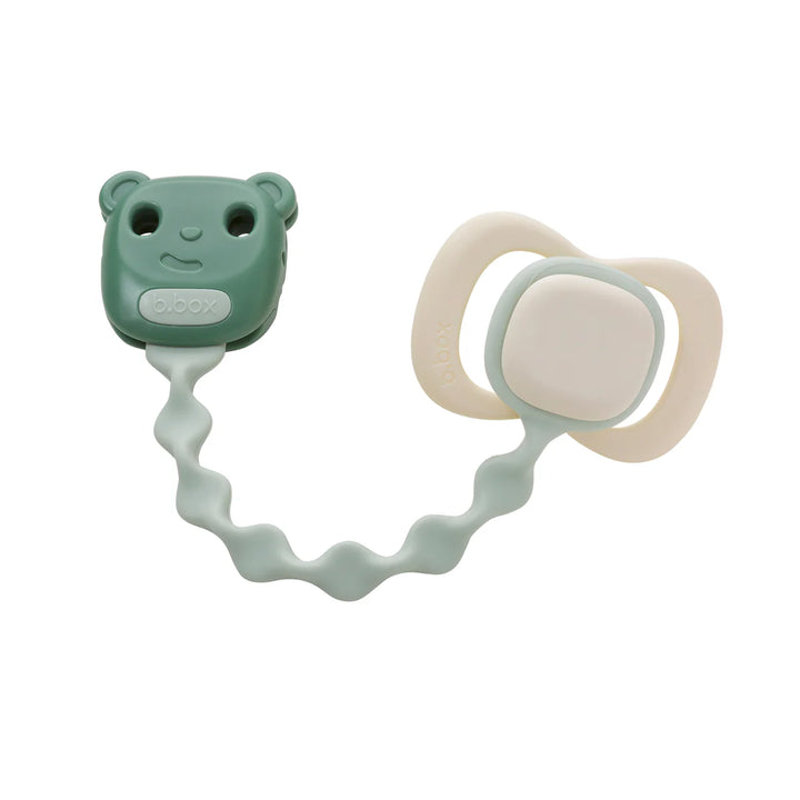 bbox Soother Clip 2 Pack - Sage + Ocean