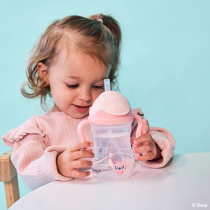 bbox Disney Weighted Straw Sippy Cup 240ml - Angel