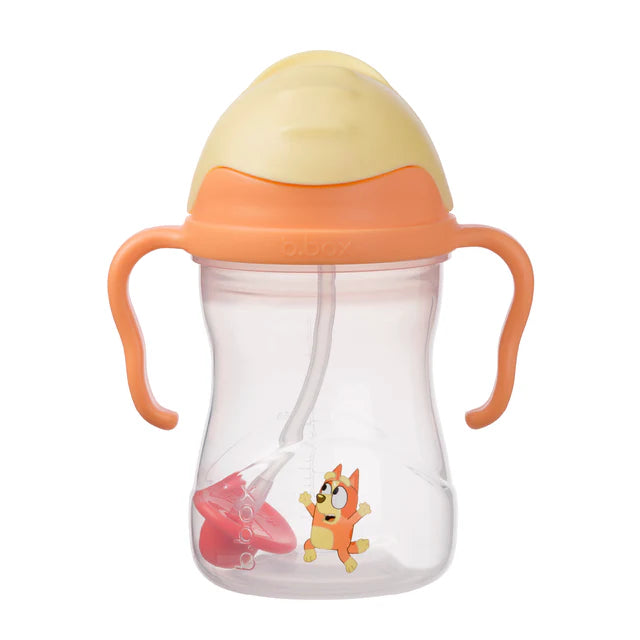 bbox Bluey Weighted Straw Sippy Cup 240ml - Bingo