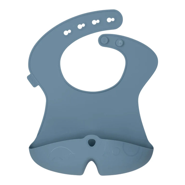 bbox Adjustable Silicone Feeding Bib - Ocean