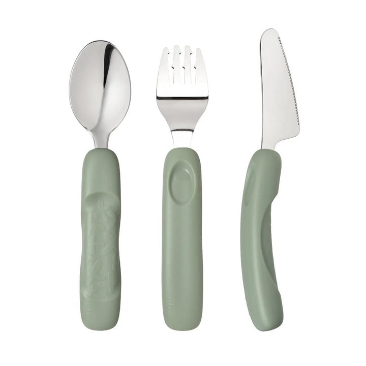 bbox Jnr Cutlery Trio - Sage