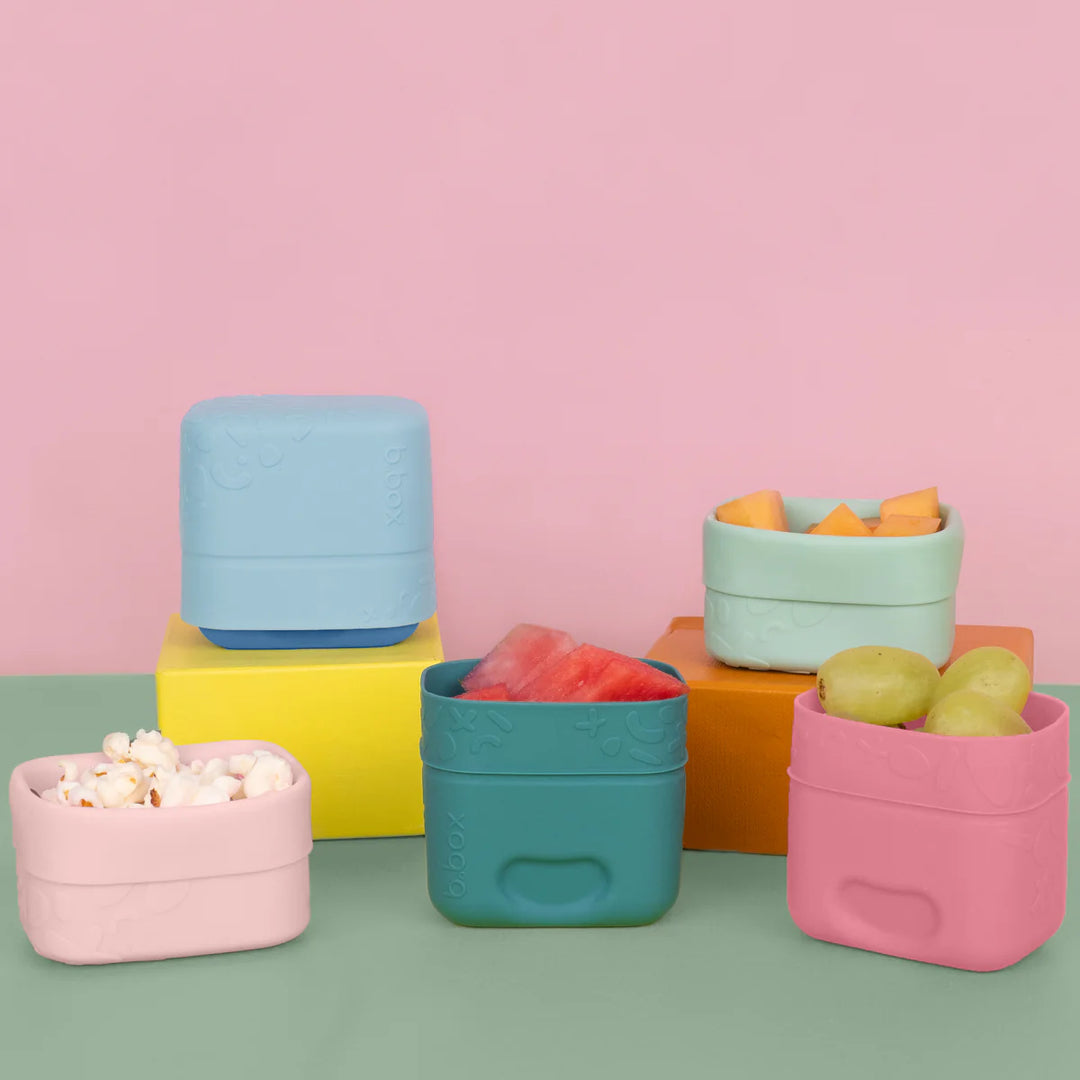 bbox Silicone Snack Cups - Assorted