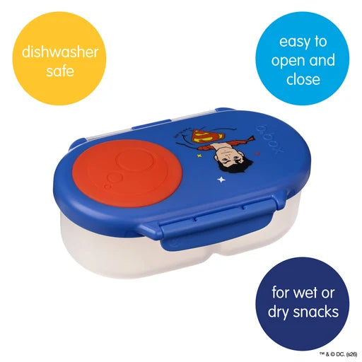 bbox x Superman 2 Compartment Snackbox