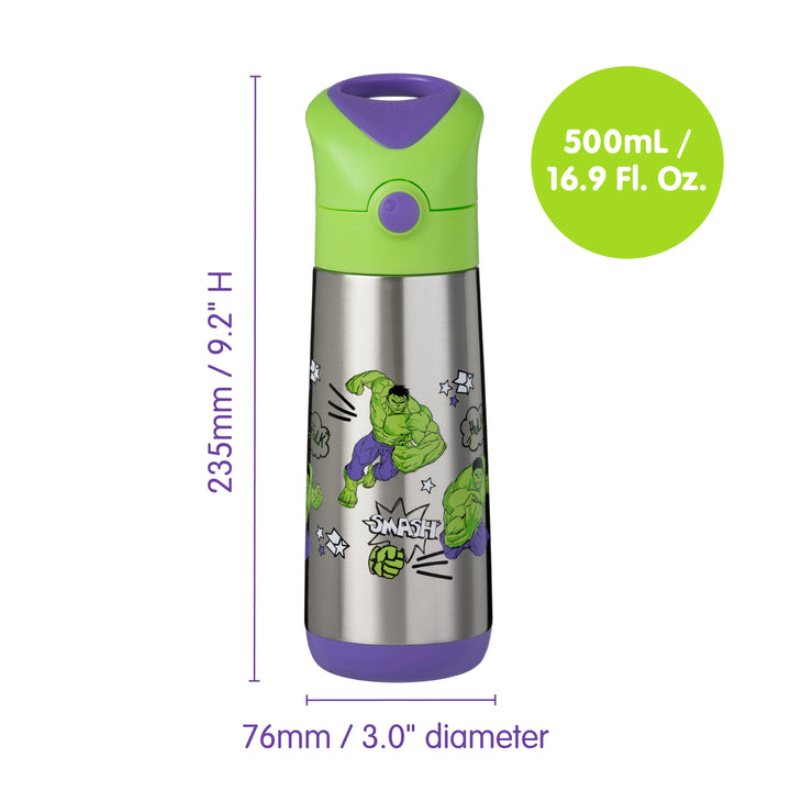 bbox x Marvel Hulk Insulated Drink Bottle 500ml