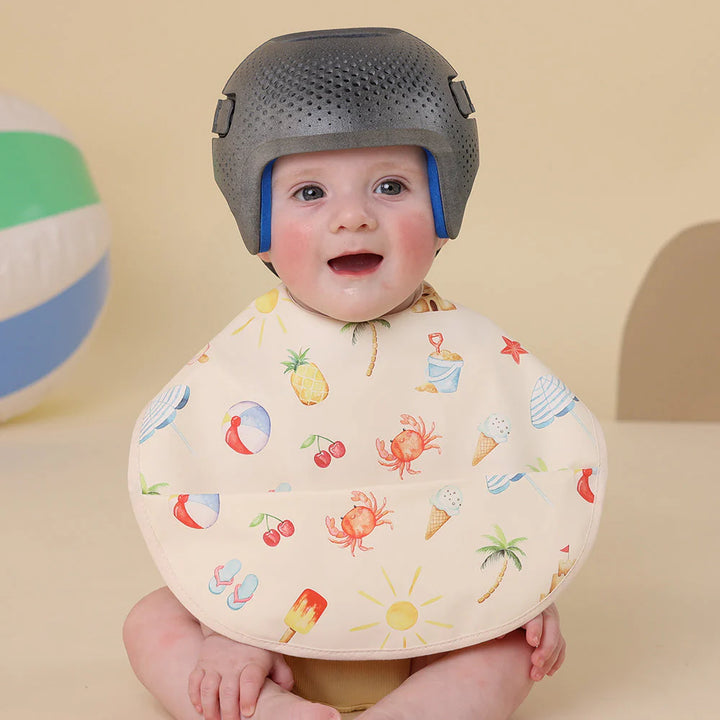 Snuggle Hunny Waterproof Snuggle Bib - Beach Fun