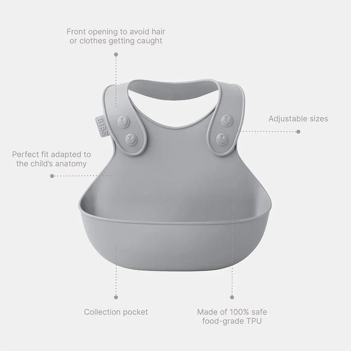 BIBS Dinner Bib - Blush