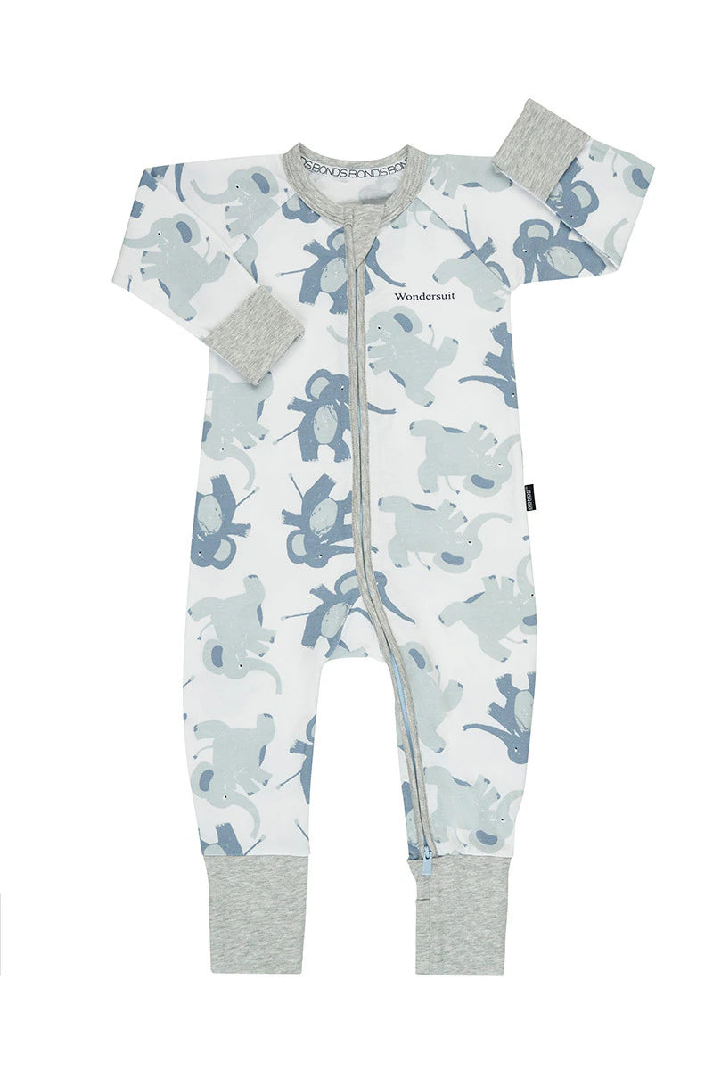 Bonds zip wondersuit 2024 absolute steele white