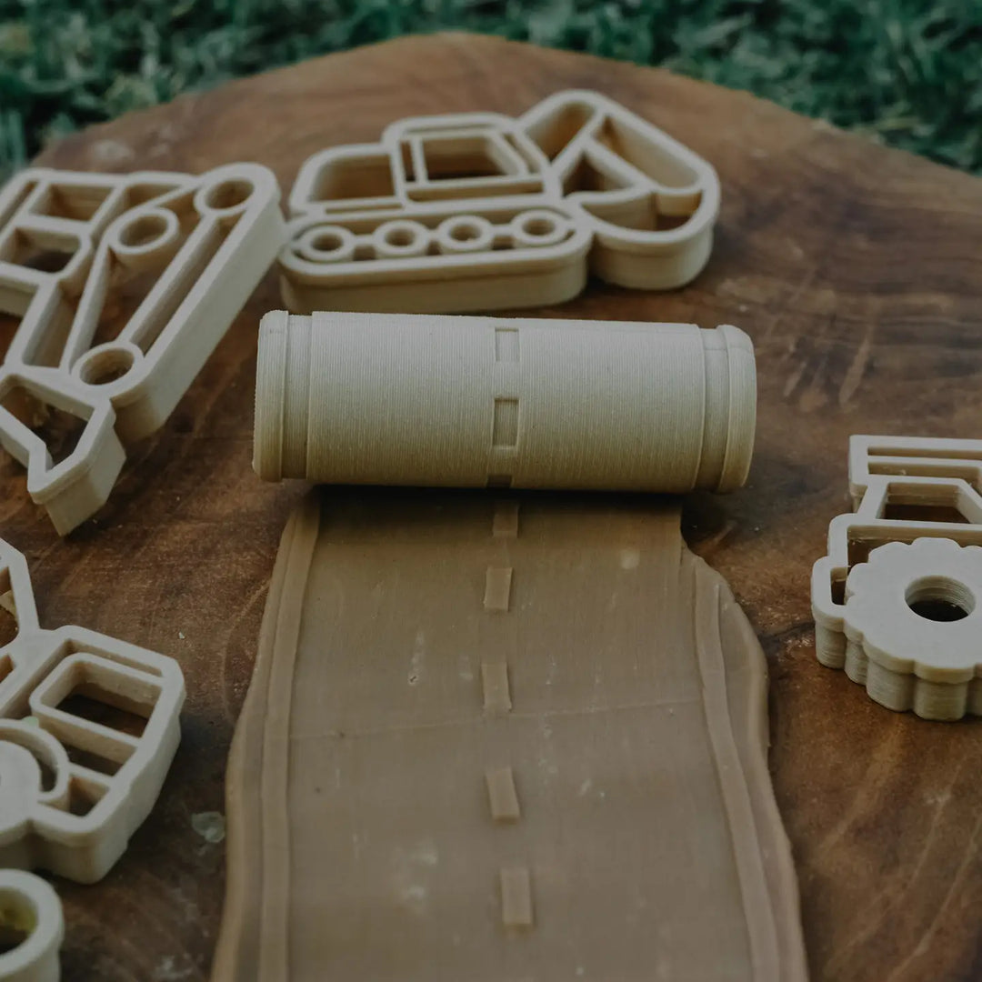 Road Playdough/Sensory Play Roller
