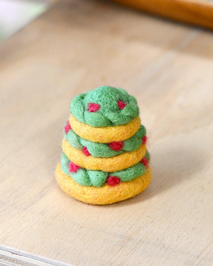 Handmade Felt Christmas Cookie Tree