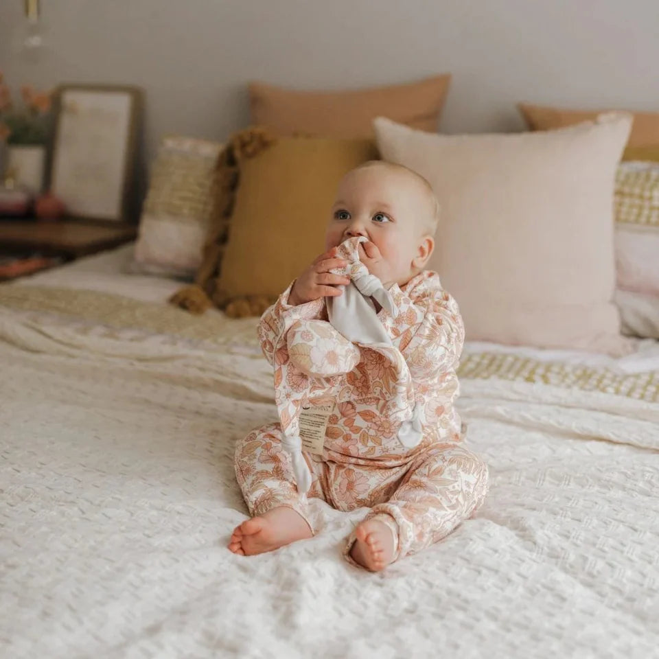 Kippin Organic Cotton Baby Comforter - Coco the Flamingo