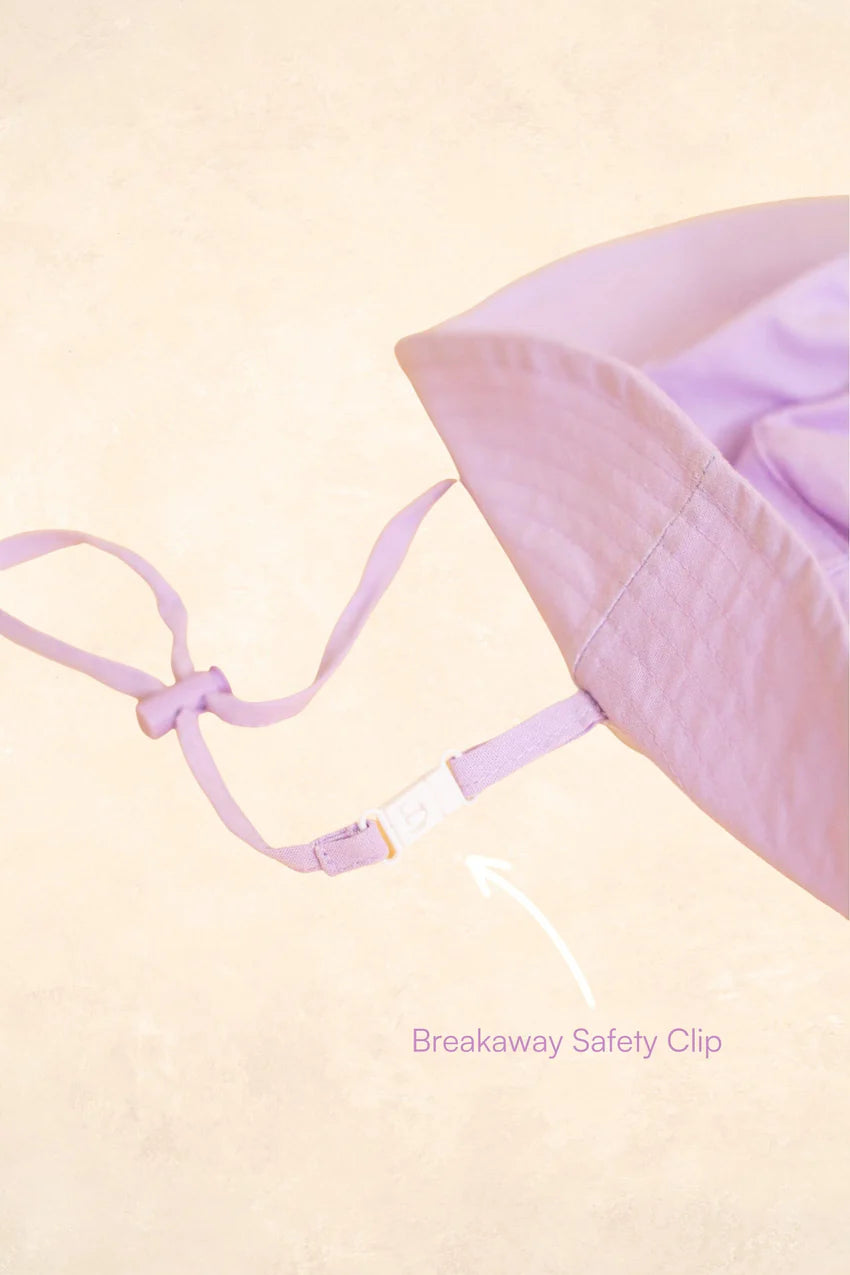 Kiin Cotton Sun Hat - Lilac