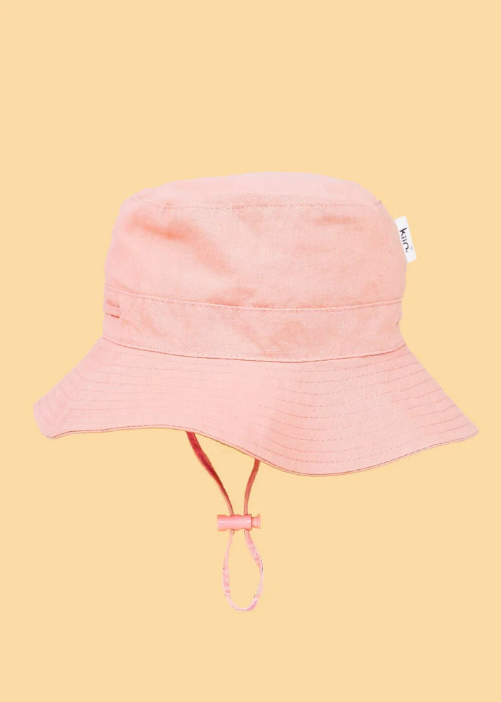 Kiin Cotton Sun Hat - Peony