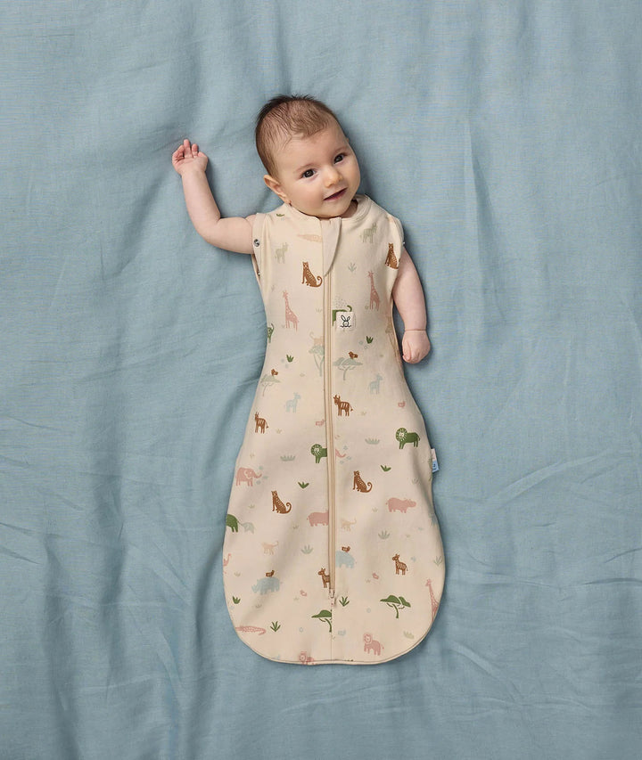 ergoPouch Cocoon Zip Swaddle Bag 1.0 TOG - Savannah