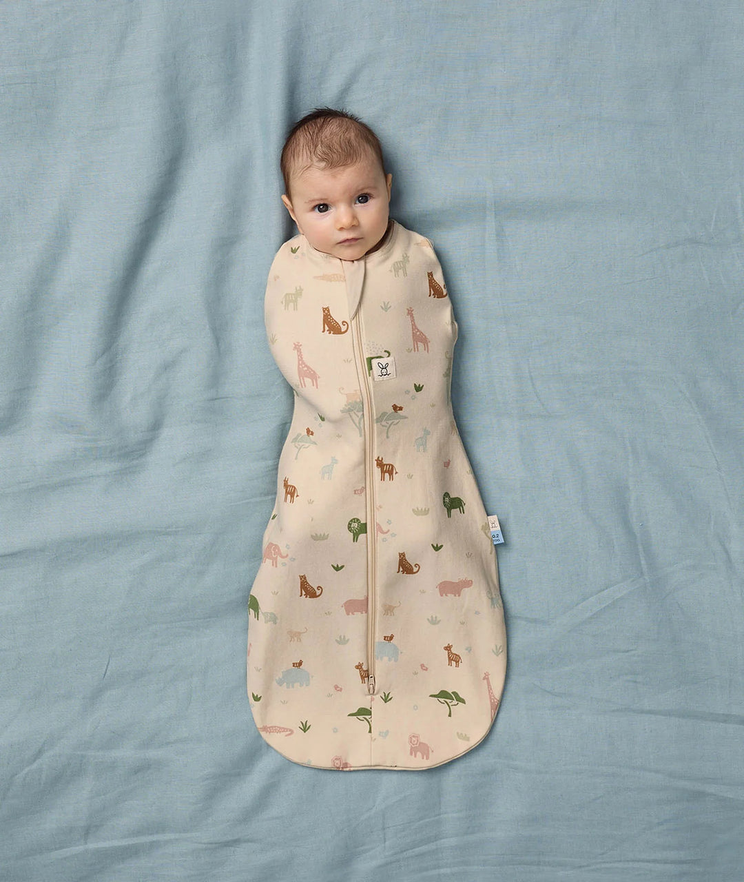 ergoPouch Cocoon Zip Swaddle Bag 1.0 TOG - Savannah