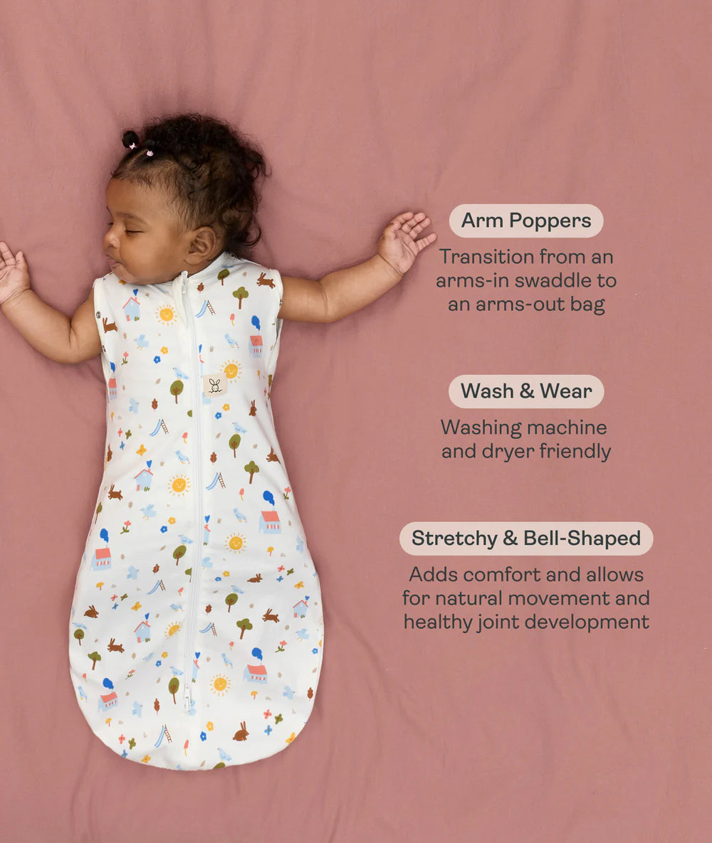 ergoPouch Cocoon Zip Swaddle Bag 2.5 TOG - Daydream