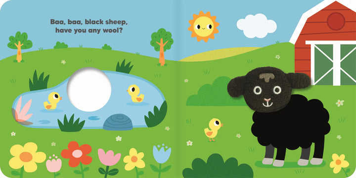 Baa Baa Black Sheep Finger Puppet Board Book