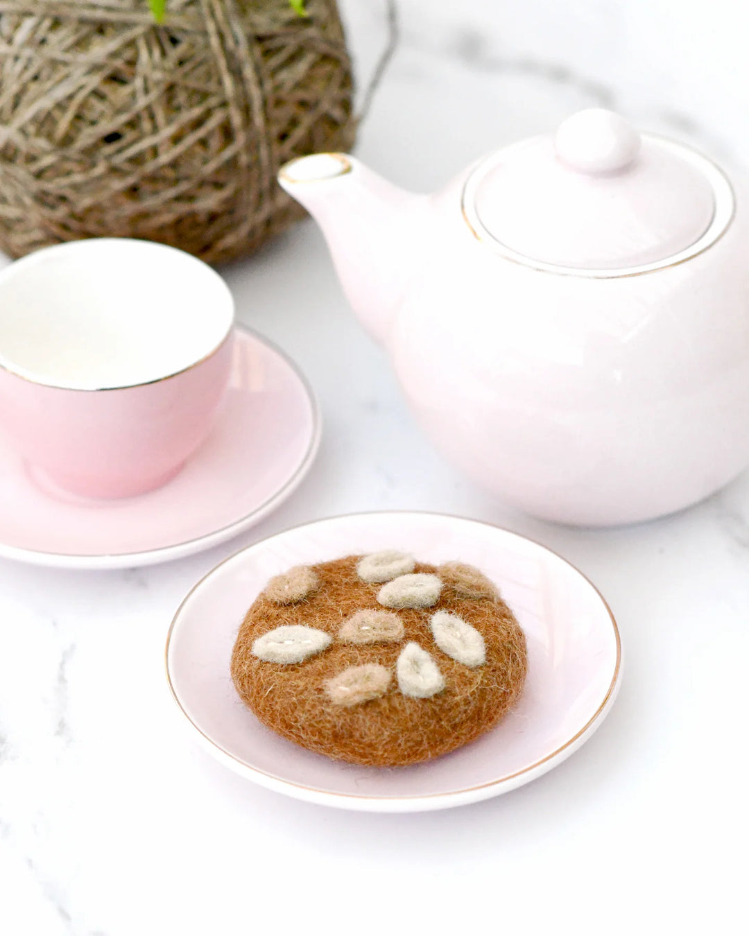 Anzac Biscuit Felt Play Food