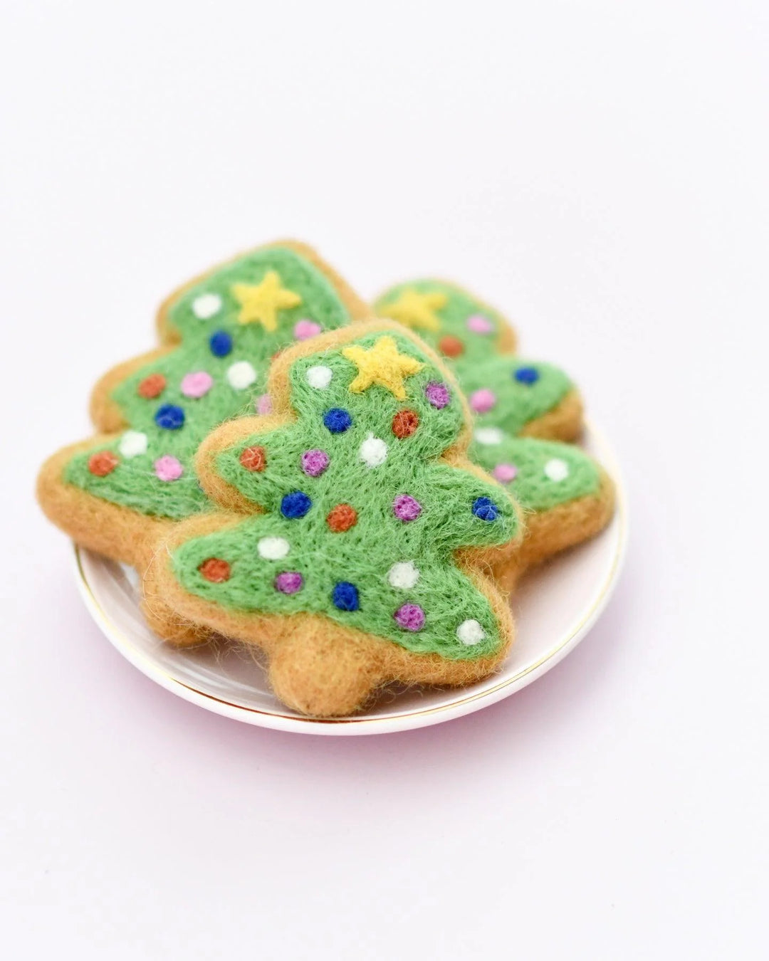 Handmade Felt Christmas Tree Cookie