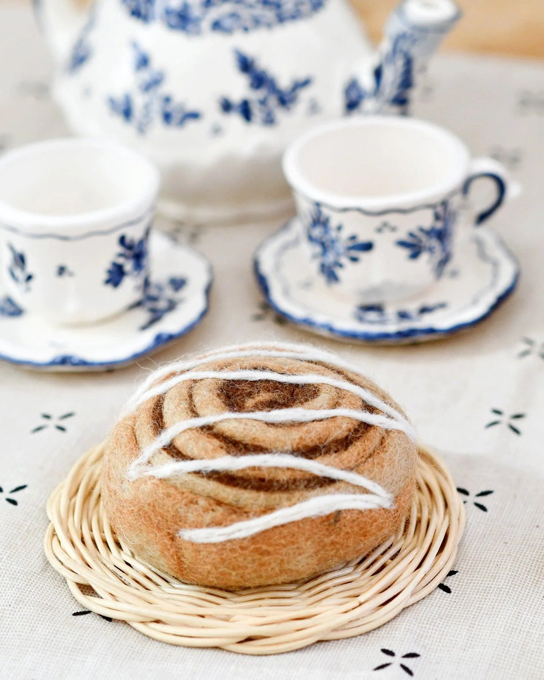 Cinnamon Roll Felt Play Food