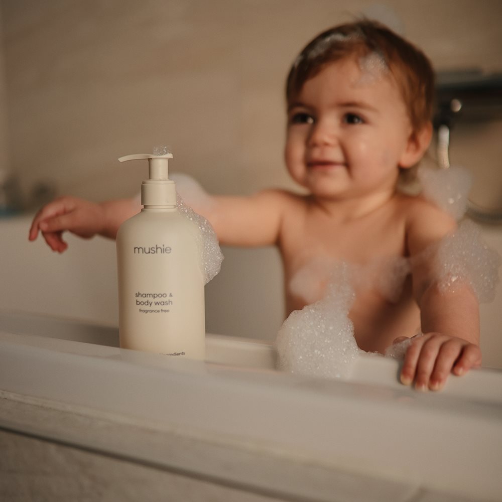 Mushie Baby Shampoo & Body Wash - Fragrance Free