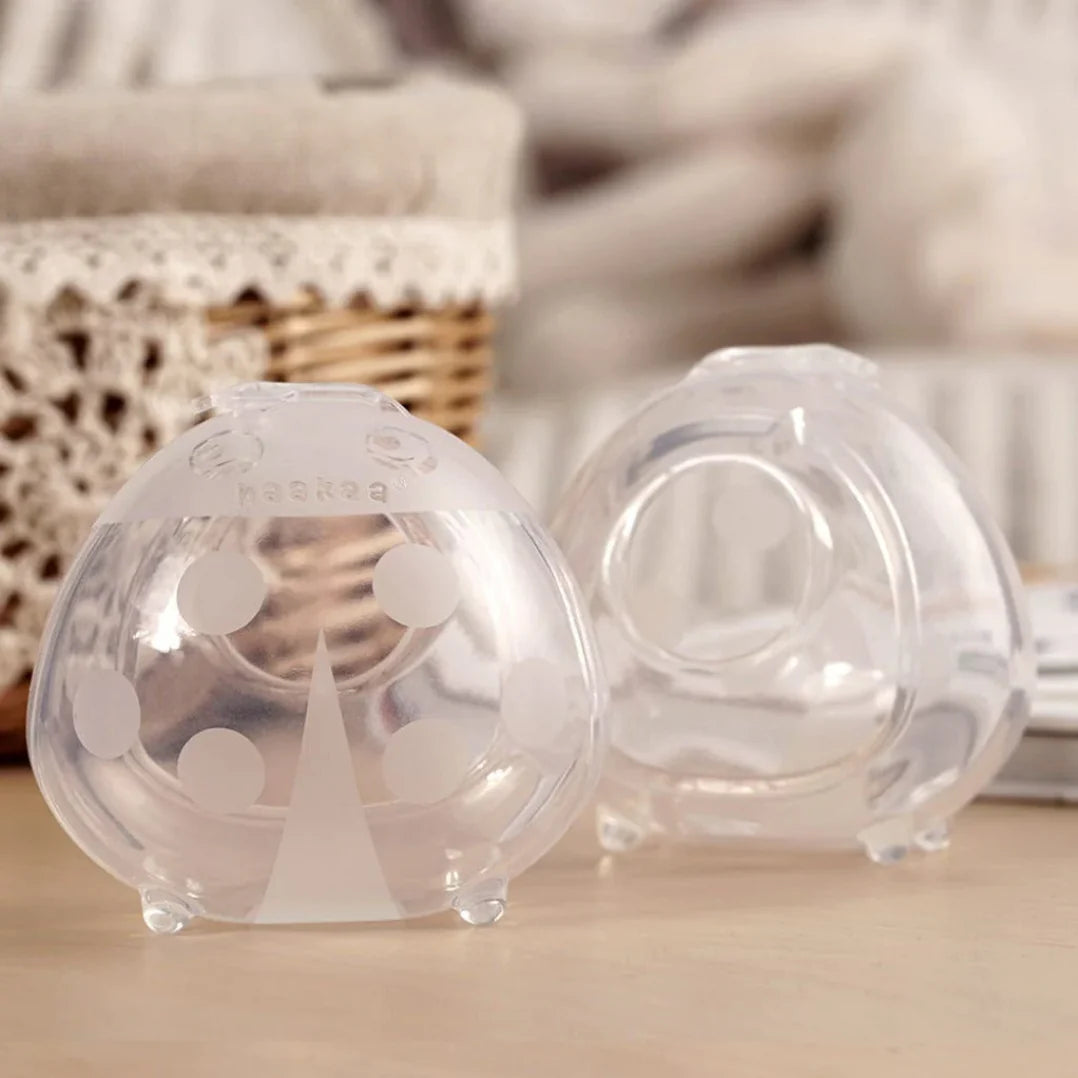 Ladybug Silicone Milk Collector 2 Pack (40ml) + Carry Bag Bluestone