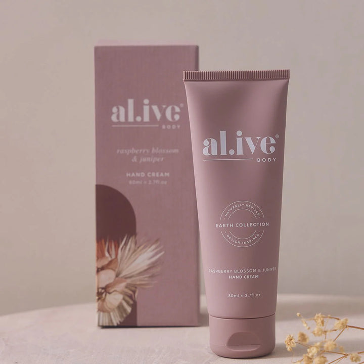 al.ive Body Hand Cream -  Raspberry Blossom & Juniper